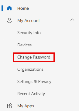 Entra Password Reset